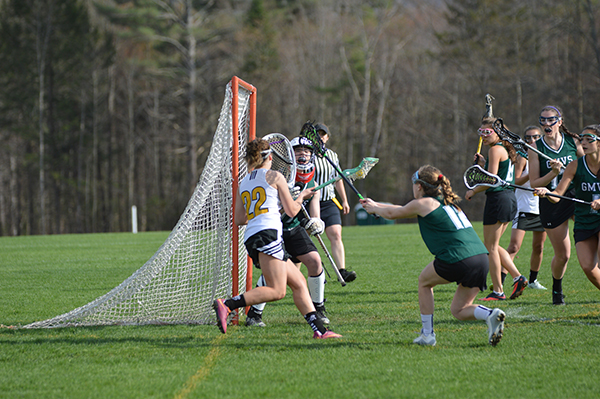 GMVS beat Harwood in girls lacrosse 11-6 on Monday, May 1. Photo: Chris Keating